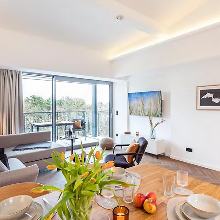 Prora - Ferienwohnung mit Balkon, Meerblick und Waschmaschine - Sanddorn * Binz